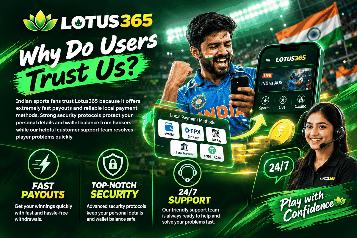 Lotus365 Cricket Trust Experience
