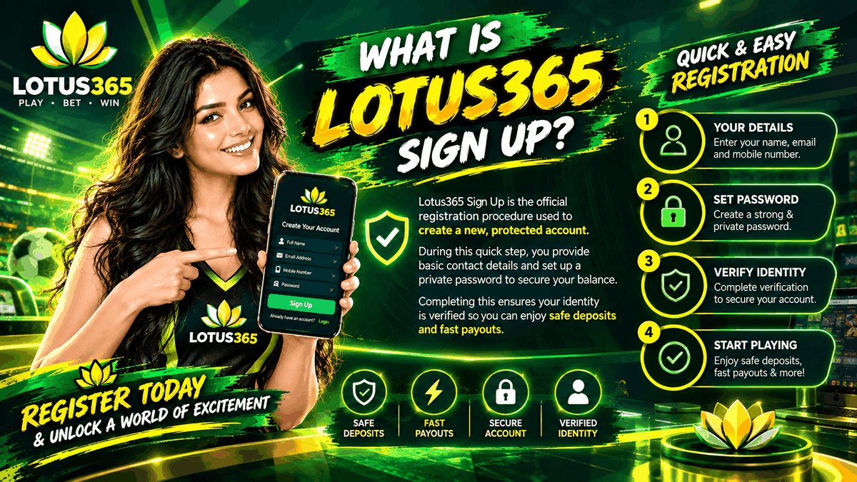 What is Lotus365 Signup