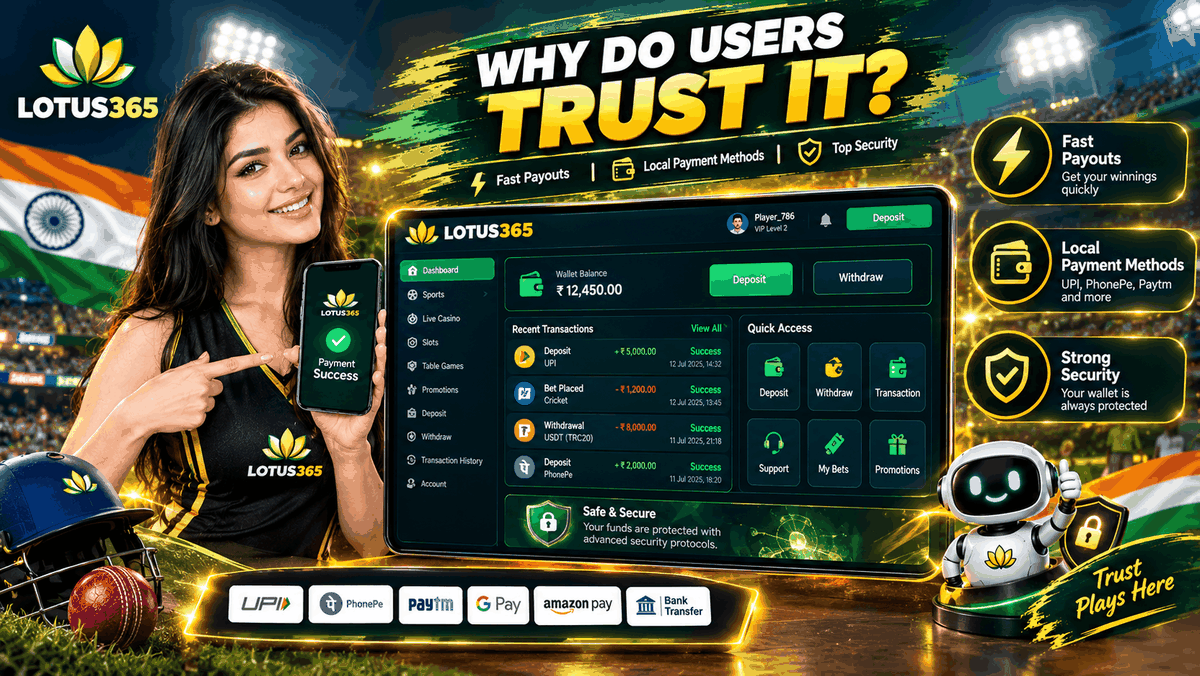Why Users Trust Lotus365 Bot
